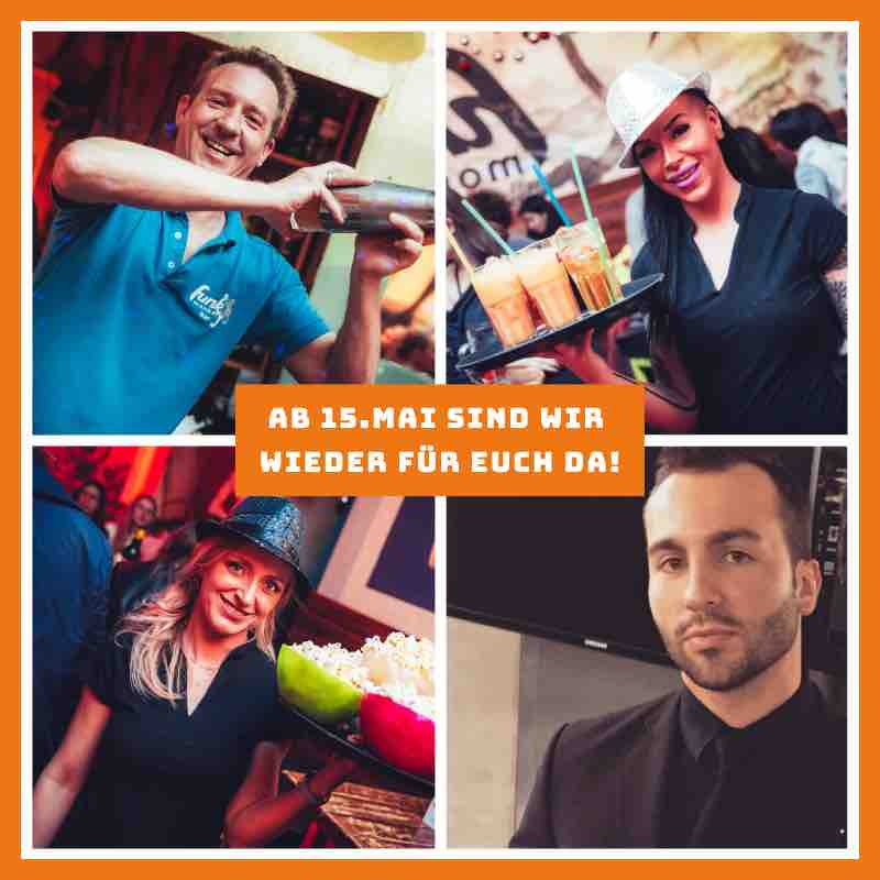 Opening 15. Mai Team der Funky Monkey Bar